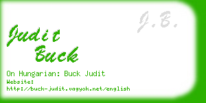 judit buck business card